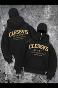 Veste à capuche double zip Clessvs studio